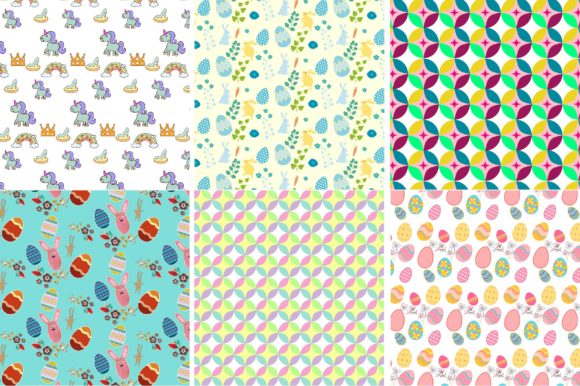 Easter Color Bunny Pattern: Your Go-To Pastel Design Suite