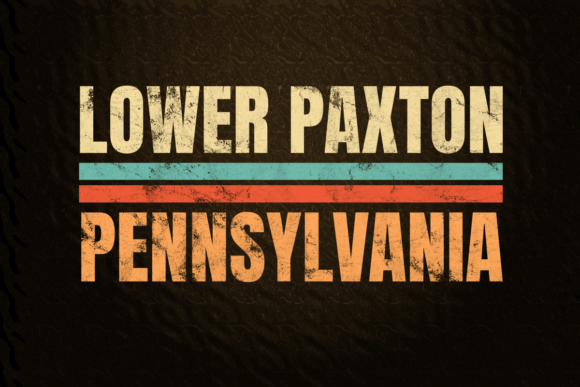 Lower Paxton Pennsylvania Retro Color: A Vintage Vibe for Modern Projects