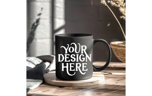 Mug Handle Color Dark Grey Heather,Mug M: The Mockup for Real Branding