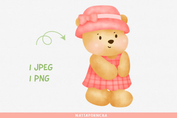 Water Color Cute Teddy Bear Clip Art: A Designer’s Guide